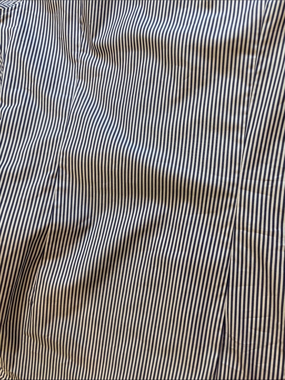 DSQUARED2 Blue White Stripe Dress Shirt Slim Fit Cotton EU46 US36 Cocktail - Picture 8 of 16